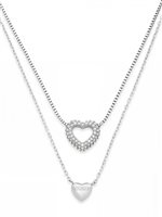 Collana Guess Donna Iconique in Acciaio Cristallo JUBN05 026JW